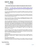 Victoria Gold: Bekanntgabe des Ablaufs des Angebots für ATAC Resources