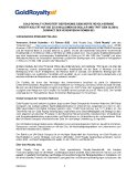 Gold Royalty erweitert bestehende gesicherte revolvierende Kreditfazilität auf bis zu 35 Millionen US-Dollar und tritt dem global Compact der Vereinten Nationen bei