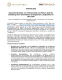 Zusammenschluss von Trillium Gold und Pacton Gold zur Schaffung einer dominanten strategischen Landposition in Red Lake