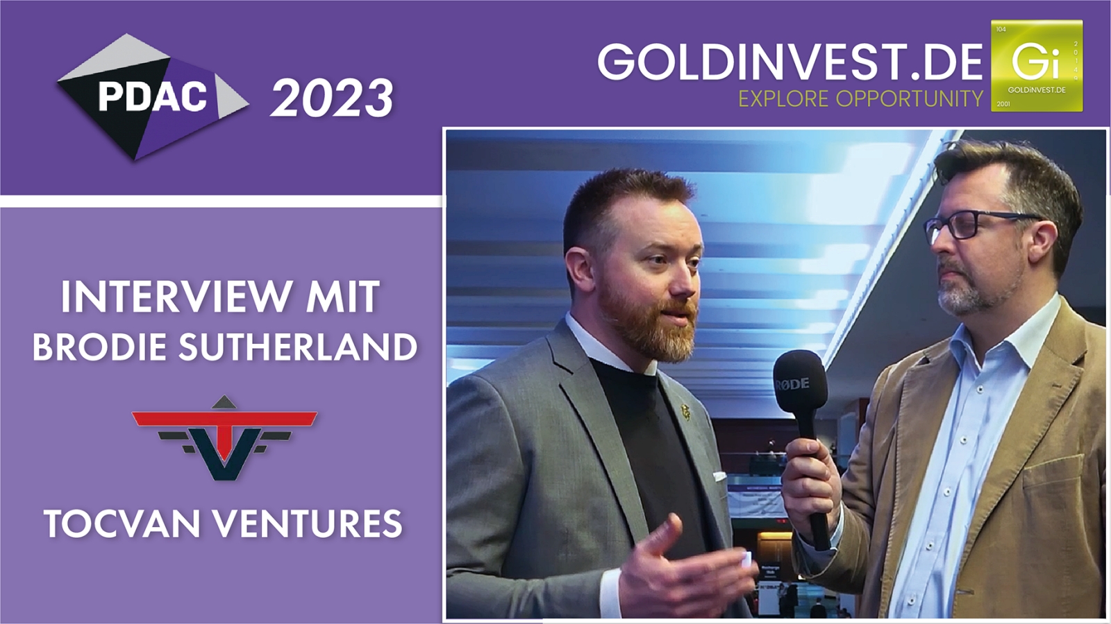 CEO-Interview von der PDAC in Toronto