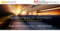 Adobe Customer Experience Day und AEM Forms Forum 2023– am 14. und 15. Juni in der MOTORWOLD in München