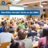 Große Kohorten führen zu längerem Studium Große Kohorten führen zu längerem Studium