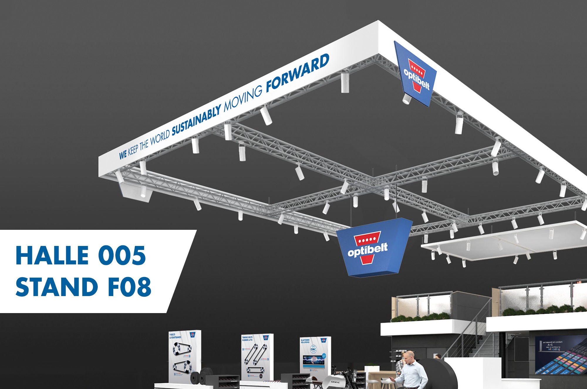 Die Arntz Optibelt Gruppe präsentiert Innovationen auf der HANNOVER MESSE 2023