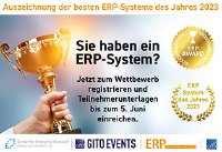 GESUCHT: Die besten ERP-Systeme des Jahres 2023