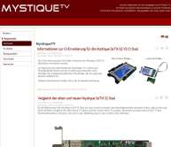 DVBSHOP überarbeitet die Herstellerwebseite MystiqueTV und startet TeVii.de