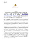 Aurania gibt Abschluss der letzten Tranche der Privatplatzierung bekannt