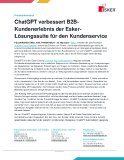 ChatGPT verbessert B2B-Kundenerlebnis der Esker-Lösungssuite für den Kundenservice