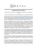 Li-Metal wird als erstes Unternehmen raffiniertes Metall nach dem patentierten Lithiumkarbonatverfahren herstellen