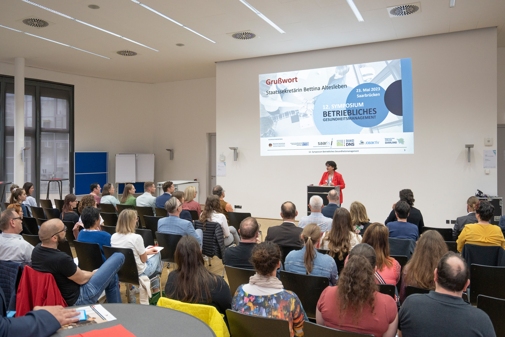 Symposium Betriebliches Gesundheitsmanagement mit Impulsen für Mittelstand und Handwerk