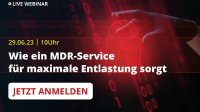 Wie ein Managed Detection und Response Service für maximale Entlastung sorgt Wie ein Managed Detection und Response Service für maximale Entlastung sorgt
