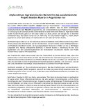 Alpha Lithium legt technischen Bericht für das aussichtsreiche Projekt Hombre Muerto in Argentinien vor Alpha Lithium legt technischen Bericht für das aussichtsreiche Projekt Hombre Muerto in Argentinien vor