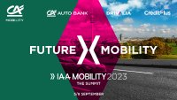IAA Mobility 2023: Crédit Agricole Consumer Finance präsentiert ihre Tochtergesellschaften Crédit Agricole Auto Bank, Drivalia und Creditplus im September in München