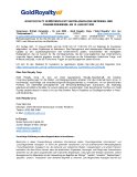 Gold Royalty veröffentlicht vierteljährliche Betriebs- und Finanzergebnisse am 10. August 2023
