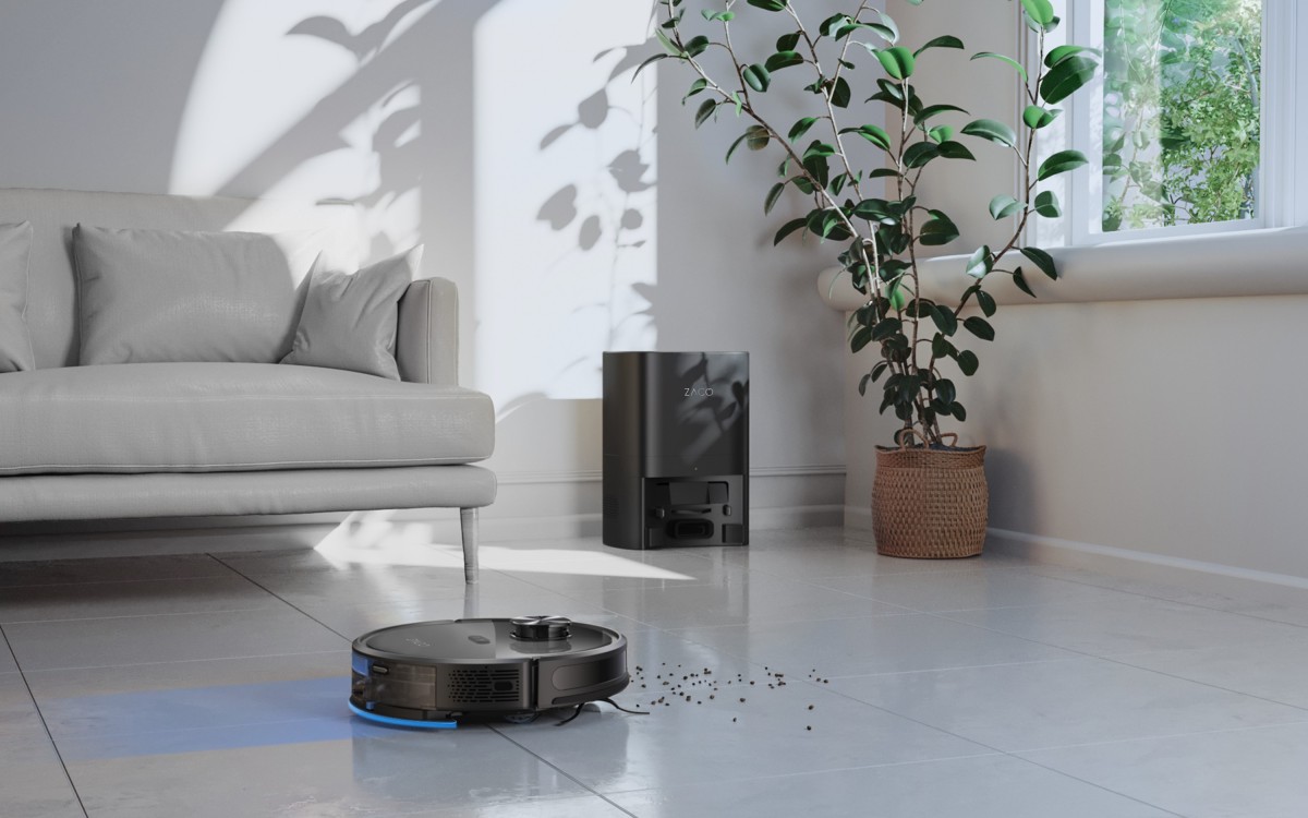 Dank ZACO A10 Pro Saugroboter mit Absaugstation bis zu 60 Tage automatisch Staubsaugen Dank ZACO A10 Pro Saugroboter mit Absaugstation bis zu 60 Tage automatisch Staubsaugen