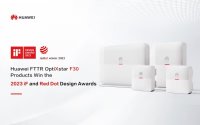 Produktserie„FTTR OptiXstar F30“ von Huawei gewinnt iF Design und Red Dot Design Awards