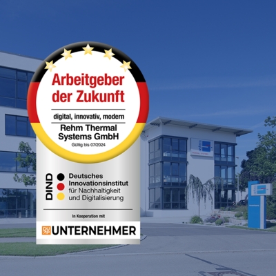 Rehm erhält Auszeichnung als „Arbeitgeber der Zukunft“ Rehm erhält Auszeichnung als „Arbeitgeber der Zukunft“
