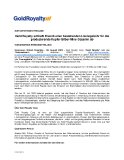Gold Royalty schließt Erwerb einer bestehenden Lizenzgebühr für die produzierende Kupfer-Silber-Mine Cozamin ab