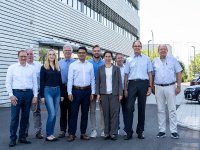 Parlamentarische Staatssekretärin Katja Hessel und weitere namhafte FDP-Politiker besuchen die Modellfabrik und das Trainings-Zentrum Qualitätswesen des SKZ in Würzburg Parlamentarische Staatssekretärin Katja Hessel und weitere namhafte FDP-Politiker besuchen die Modellfabrik und das Trainings-Zentrum Qualitätswesen des SKZ in Würzburg