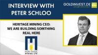 Heritage Mining CEO: Genau jetzt sollten sich Investoren unsere Story ansehen! Heritage Mining CEO: Genau jetzt sollten sich Investoren unsere Story ansehen!