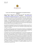 Aurania gibt vorläufige Wahlergebnisse und Darlehensvertrag bekannt