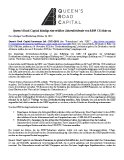 Queen-s Road Capital kündigt eine erhöhte Jahresdividende von 0,019 C$/Aktie an
