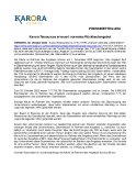 Karora Resources erneuert normales Rückkaufangebot