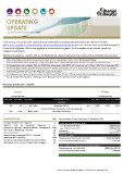 Operating update