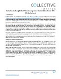 Collective Metals gibt die DTC-Zulassung seiner Stammaktien für die OTC-Märkte bekannt