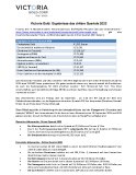Victoria Gold: Ergebnisse des dritten Quartals 2023