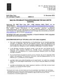 MAG Silver meldet Finanzergebnisse für das dritte Quartal