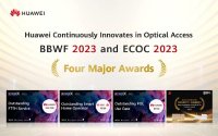 Vierfache Auszeichnung für die optischen Netze von Huawei auf dem BBWF 2023 und dem ECOC 2023