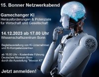15. Bonner Netzwerkabend zum Thema„Gamechanger KI“