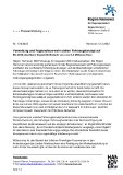 Verwaltung und Regionsfeuerwehr stellen Fahrzeugkonzept auf