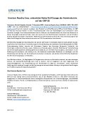Uranium Royalty Corp. unterstützt Netto-Null-Zusage der Atomindustrie auf der COP 28