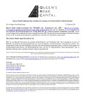 Queen-s Road Capital gibt den Abschluss des Ausstiegs von Wyloo als QRC-Aktionär bekannt