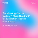 Frends wird zum zweiten Mal in Folge im Gartner® Magic Quadrant™ für Integrationsplattformen as a Service anerkannt