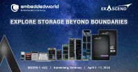 Erleben Sie -Storage Beyond Boundaries- mit Exascend auf der Embedded World 2024