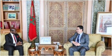 St. Christoph und Nevis für die Marokkanität der Sahara