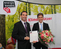 Bremer Klimaschutz Preis 2010 für Arne Dunker