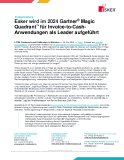 Esker wird im 2024 Gartner® Magic Quadrant™ für Invoice-to-Cash- Anwendungen als Leader aufgeführt