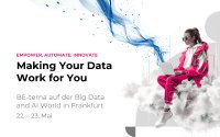 BE-terna präsentiert Automatisierungs- und Datenanalyse-Lösungen auf der Big Data&AI World in Frankfurt