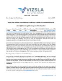 Vizsla Silver erinnert die Aktionäre an wichtige Termine im Zusammenhang mit der möglichen Ausgliederung von Vizsla Royalties