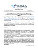 Vizsla Silver gibt den Erhalt der gerichtlichen Genehmigung und das voraussichtliche Abschlussdatum für die Ausgliederung von Vizsla Royalties bekannt