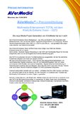 Multimedia-Entertainment TOTAL mit dem AVerLife Extreme Vision – O272