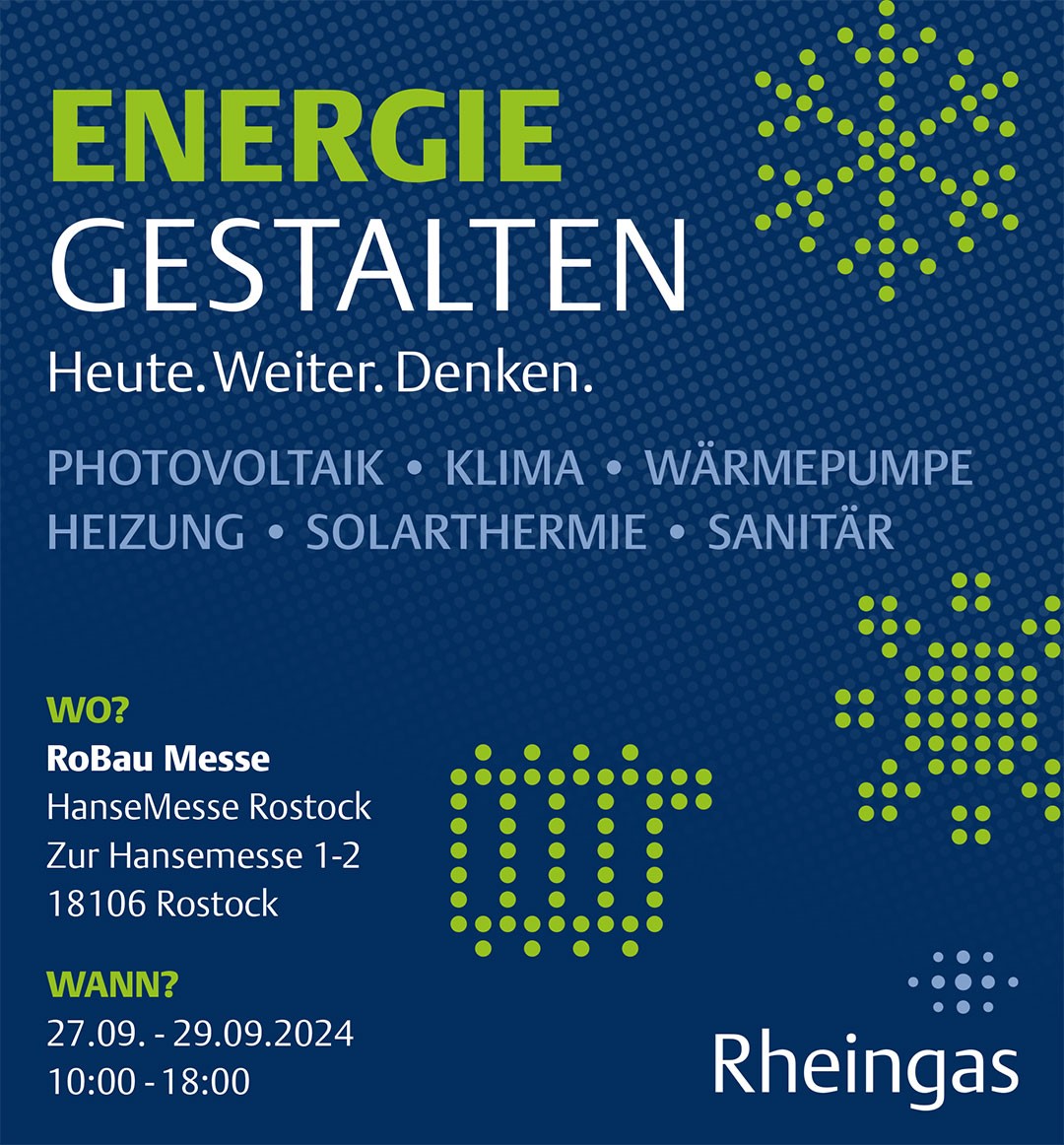 Rheingas präsentiert innovative Energielösungen auf der RoBau-Messe 2024