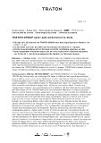 TRATON GROUP setzt sich ambitionierte Ziele