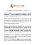 Canada Nickel Company gibt die Ernennung des Vorstands bekannt