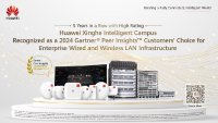 Gartner Peer Insights Customers- Choice 2024: Huawei erneut für Enterprise Wired and Wireless LAN Infrastructure ausgezeichnet