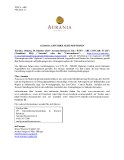 Aurania gewährt Aktienoptionen