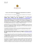 Aurania gibt Abschluss der ersten Tranche der Privatplatzierung bekannt